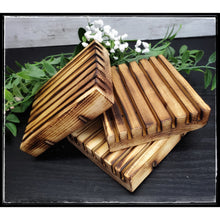 Load image into Gallery viewer, Handcrafted cedar soap dishes - Buttercup Bars
